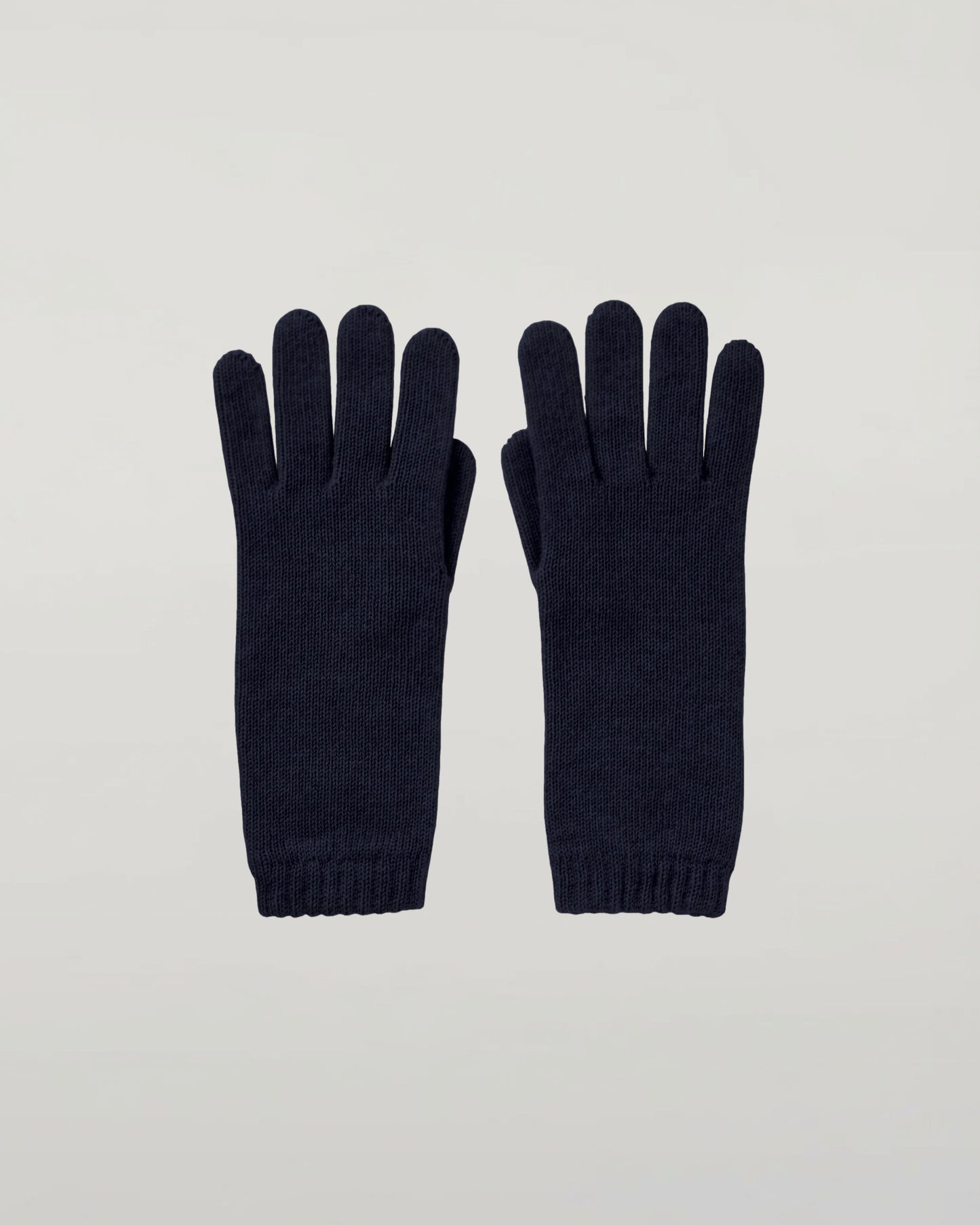 Johnstons of Elgin Knitted Accessory Navy Women's Cashmere Gloves HAD03226SD070752