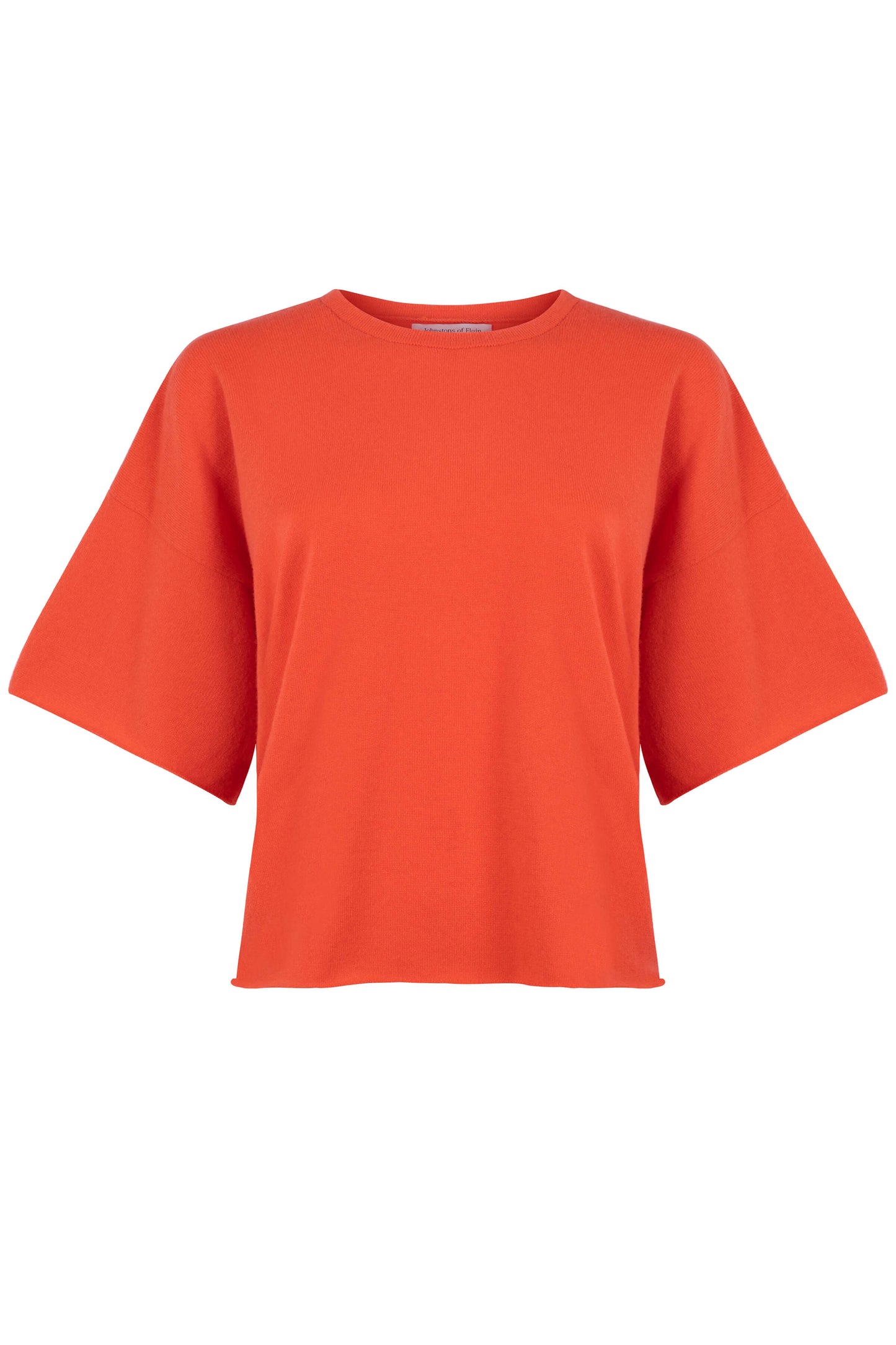 Orange Cashmere T-Shirt