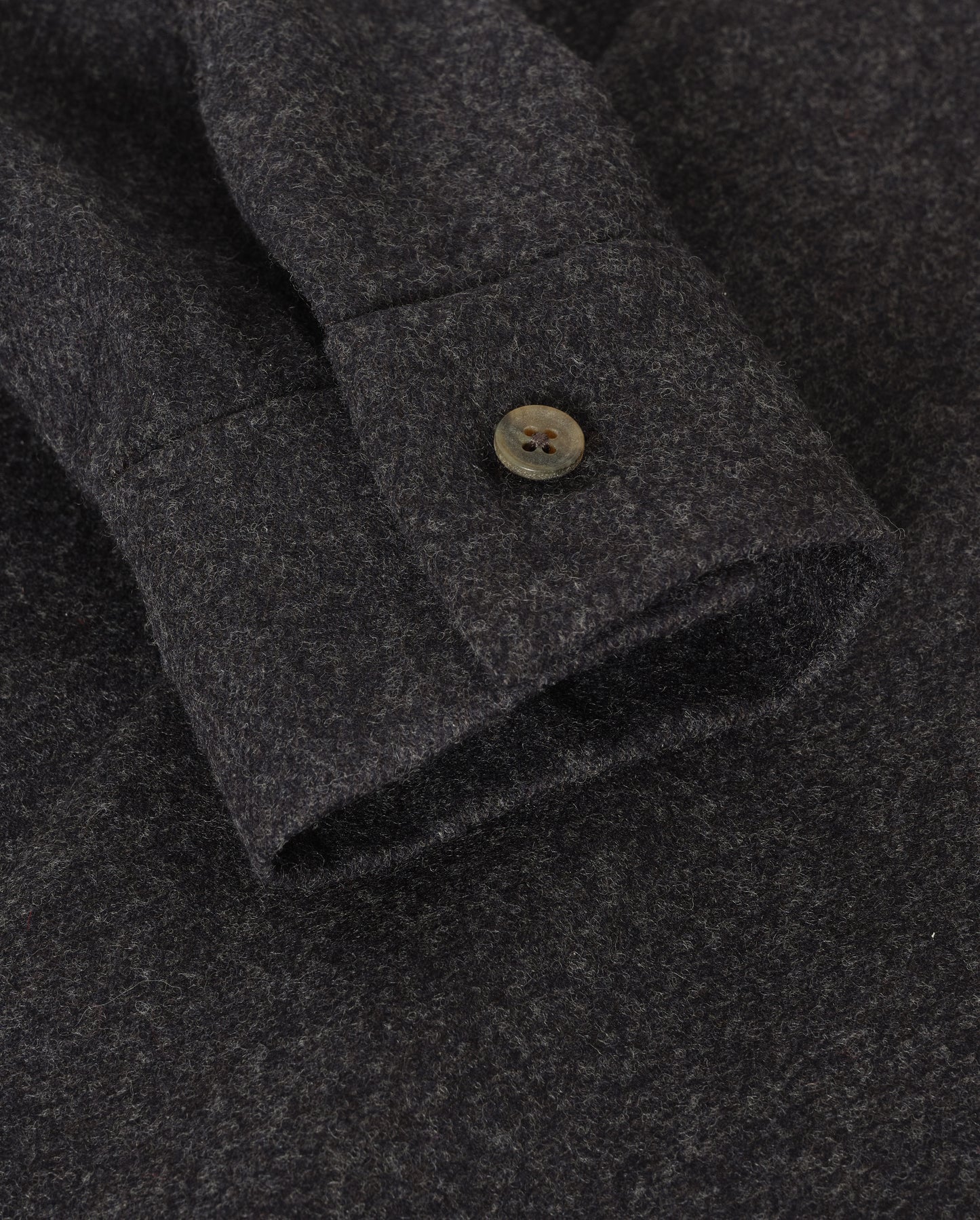 JOHNSTONS OF ELGIN MENS CORRIE WOOL CASHMERE OVERSHIRT 90% WOOL, 10% CASHMERE TB000865RU7853