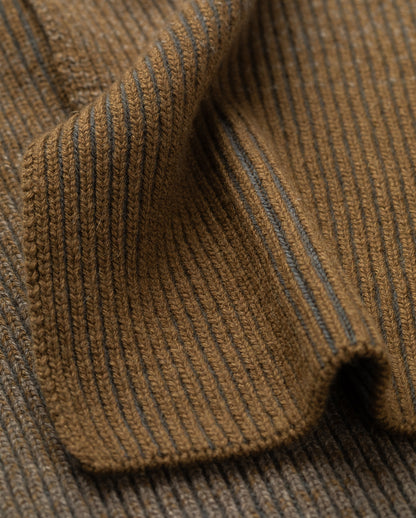 JOHNSTONS OF ELGIN CASHMERE RIBBED OMBRE PIONEER SCARF GREY 100% CASHMERE HAA03641Q26256ONE