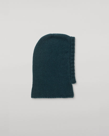 JOHNSTONS OF ELGIN CASHMERE LUXE PHOEBE SNOOD HOOD BOTTLE GREEN 100% CASHMERE HAB03405SC7341ONE