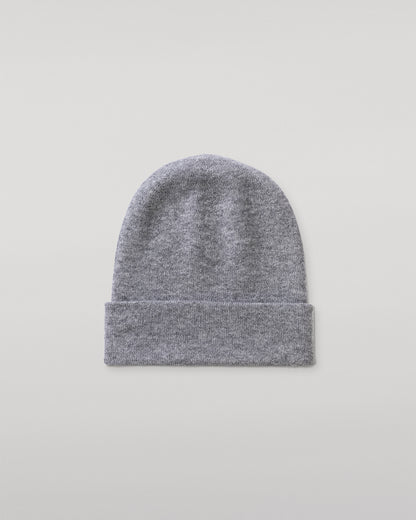 BRAEMAR BEANIE GREY 100% CASHMERE HAE02655HA0400ONE