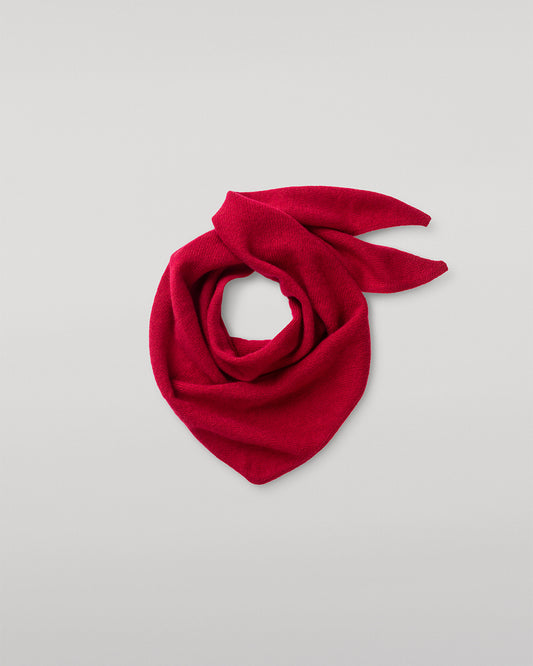 JOHNSTONS OF ELGIN REEL BANDANA RED 100% CASHMERE  HAE03430SE5325ONE