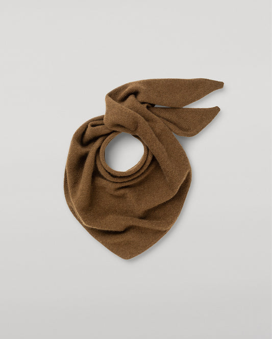 JOHNSTONS OF ELGIN CASHMERE GAUZY NECK TIE REEL BANDANA GREEN 100% CASHMERE HAE03430SC4756ONE