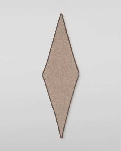 JOHNSTONS OF ELGIN CASHMERE GAUZY ANYA DIAMOND NECK TIE BROWN 100% CASHMERE HAE03431Q26241ONE