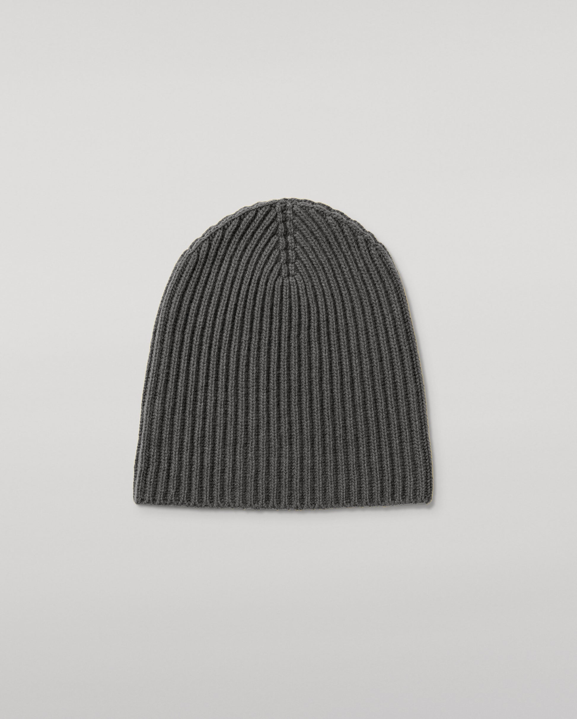 JOHNSTONS OF ELGIN LOVAT HAT 100% CASHMERE MID GREY HAY03614HA4181ONE