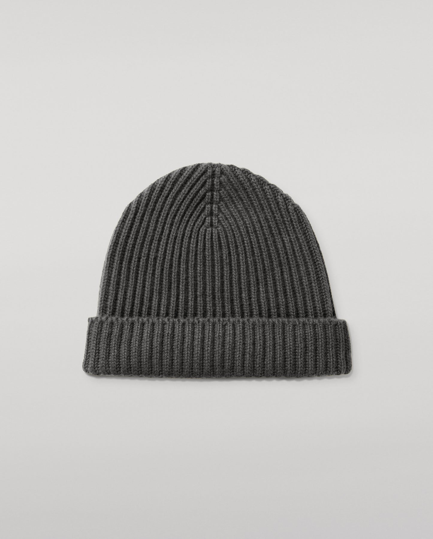 JOHNSTONS OF ELGIN LOVAT HAT 100% CASHMERE MID GREY HAY03614HA4181ONE