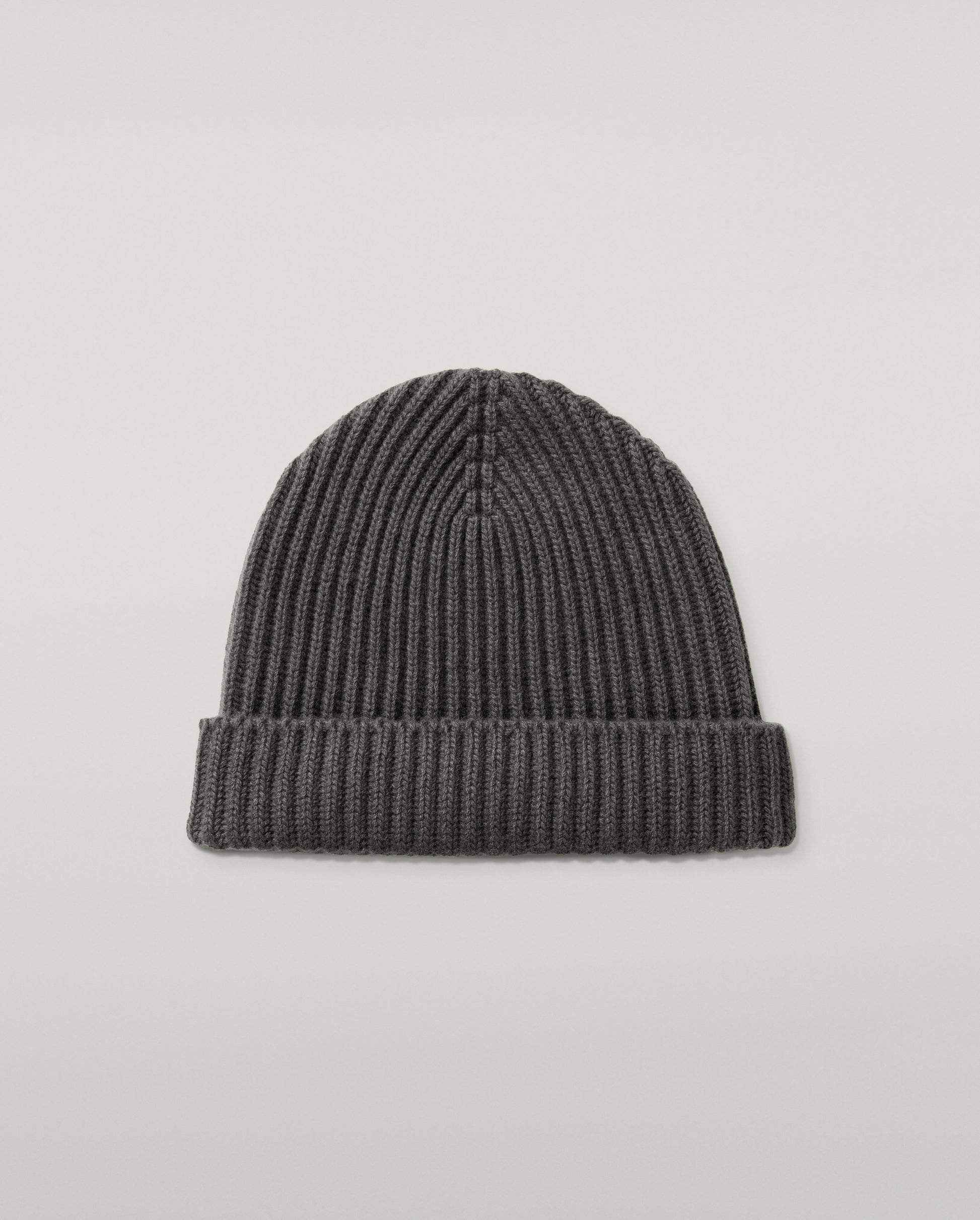 JOHNSTONS OF ELGIN LOVAT HAT 100% CASHMERE MID GREY HAY03614HA4181ONE