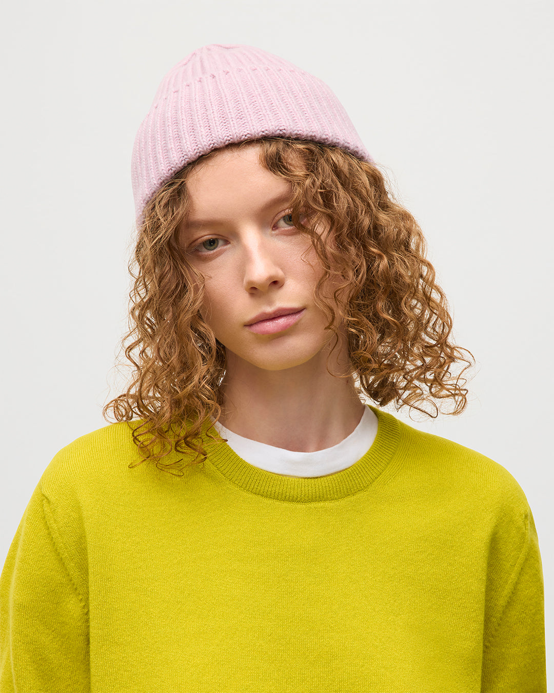 JOHNSTONS OF ELGIN LOVAT HAT 100% CASHMERE LUNAN PINK HAY03614HE0071ONE