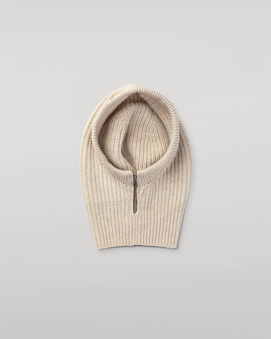 JOHNSTONS OF ELGIN NEVIS HOOD NATURAL 100% CASHMERE HAY03615Q26169ONE