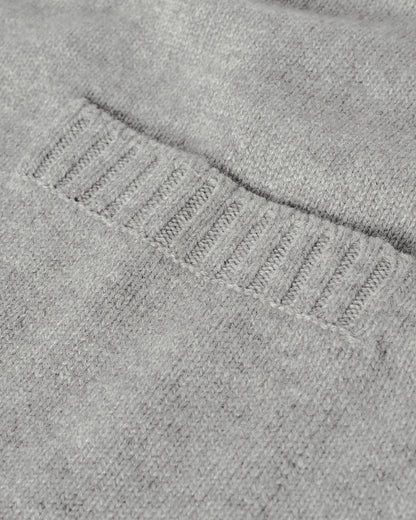 Johnstons of Elgin Women's Knitwear Light Grey Relaxed Fit Cashmere Cardigan KAA05320HA0308