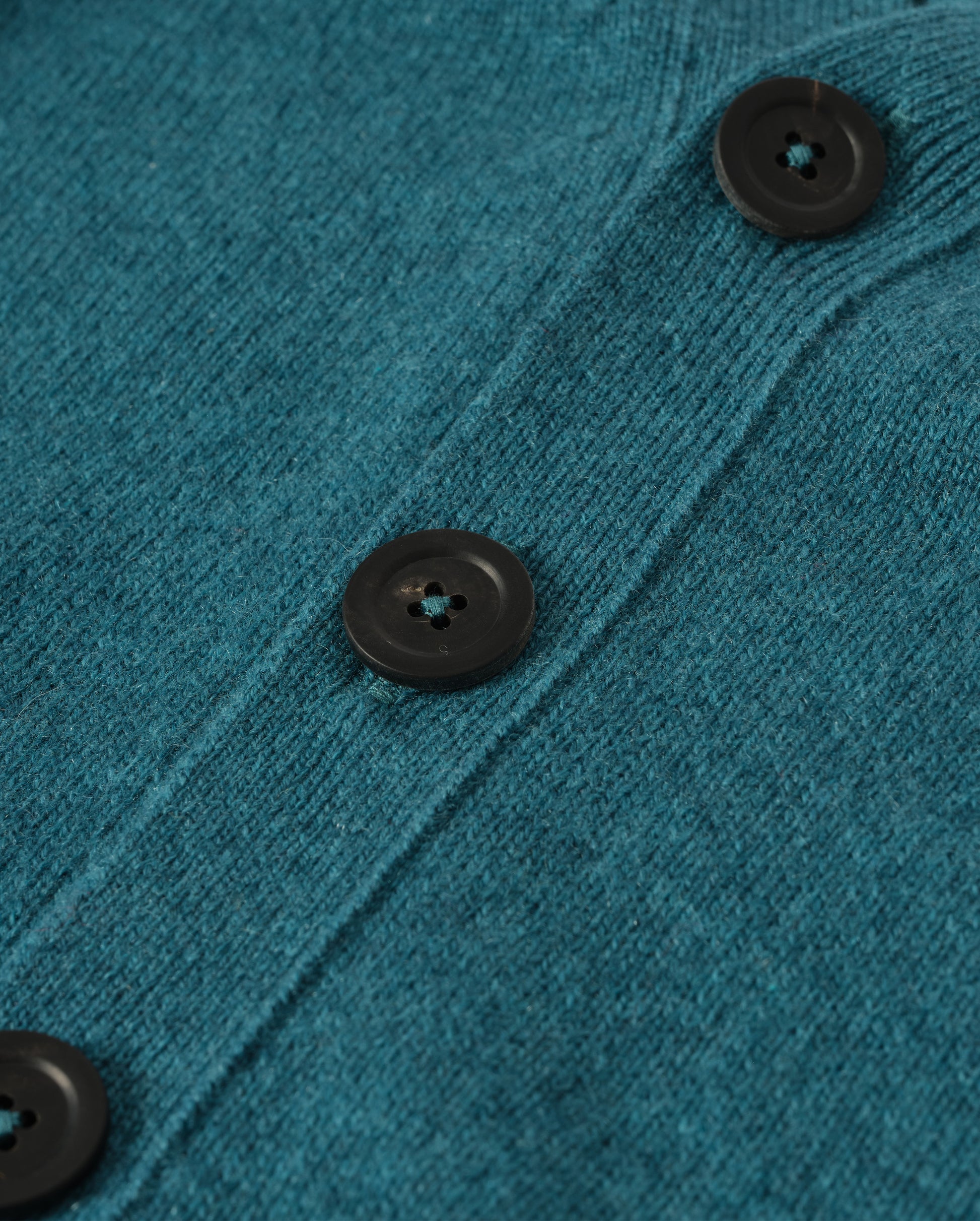 JOHNSTONS OF ELGIN REDPATH VEE NECK CARDIGAN CASHMERE VEE NECK CARDIGAN - 4 PLY GREEN 100% CASHMERE KAA05962HC4327