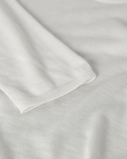 Johnstons of Elgin Women's Superfine Cashmere White Jumper KAI05318HA0327