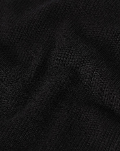  Johnstons of Elgin AW25 Women's Knitwear Black Sleeveless Black Tank Top details KAI05559SA7146