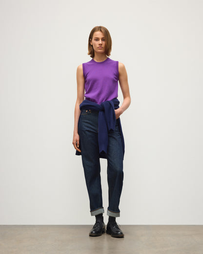 Iris Classic Purple Cashmere Tank