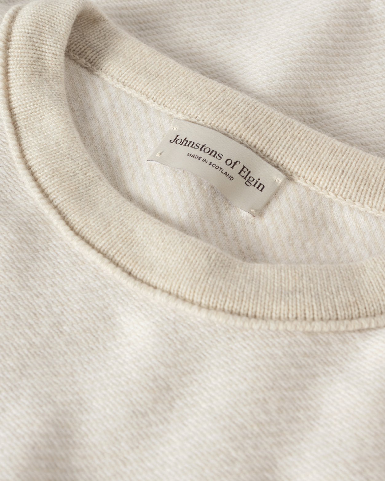 Liddell Natural Cashmere Sweatshirt