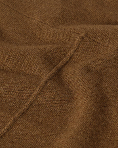 JOHNSTONS OF ELGIN JESSIE CREW SWEATER CASHMERE ROUND NECK SWEATER WITH EXPOSED SEAM DETAIL & CENTRE BACK SPLIT - 2 PLY GREEN 100% CASHMERE KAP05973Q26369