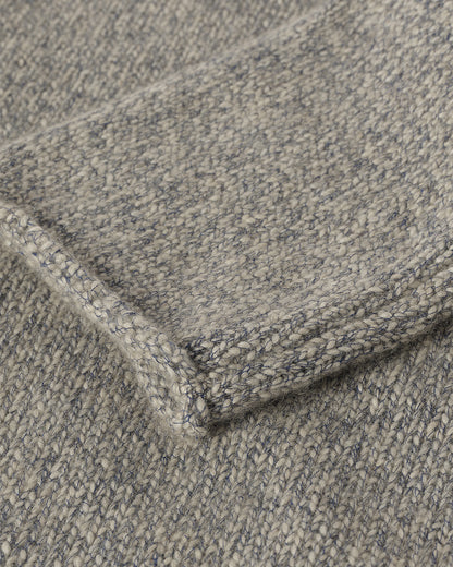 JOHNSTONS OF ELGIN KESTER FUNNEL NECK SWEATER BLUE 100% CASHMERE UBB01067HD4499
