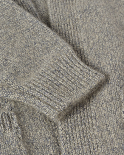 JOHNSTONS OF ELGIN WOMENS BAY SLOUCH CARDIGAN BLUE 78% CASHMERE 22% COTTON  KBB01069HD4499