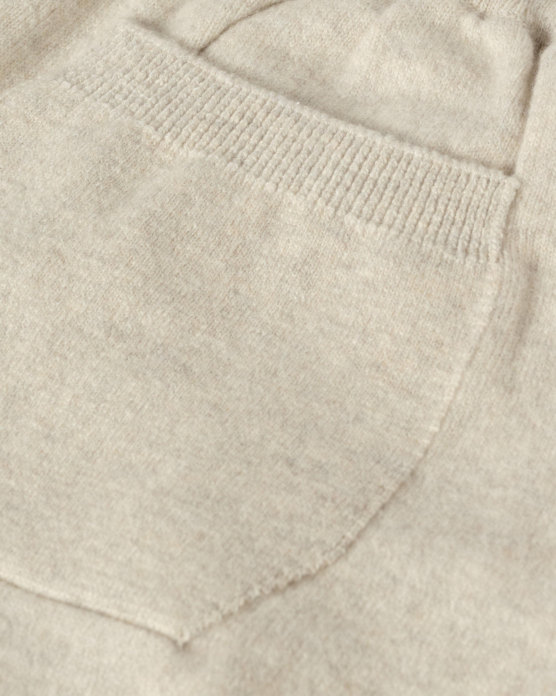 JOHNSTONS OF ELGIN MENS KIRK SWEATPANTS NATURAL 97% CASHMERE 3% POLYESTER KBP00948HA0402