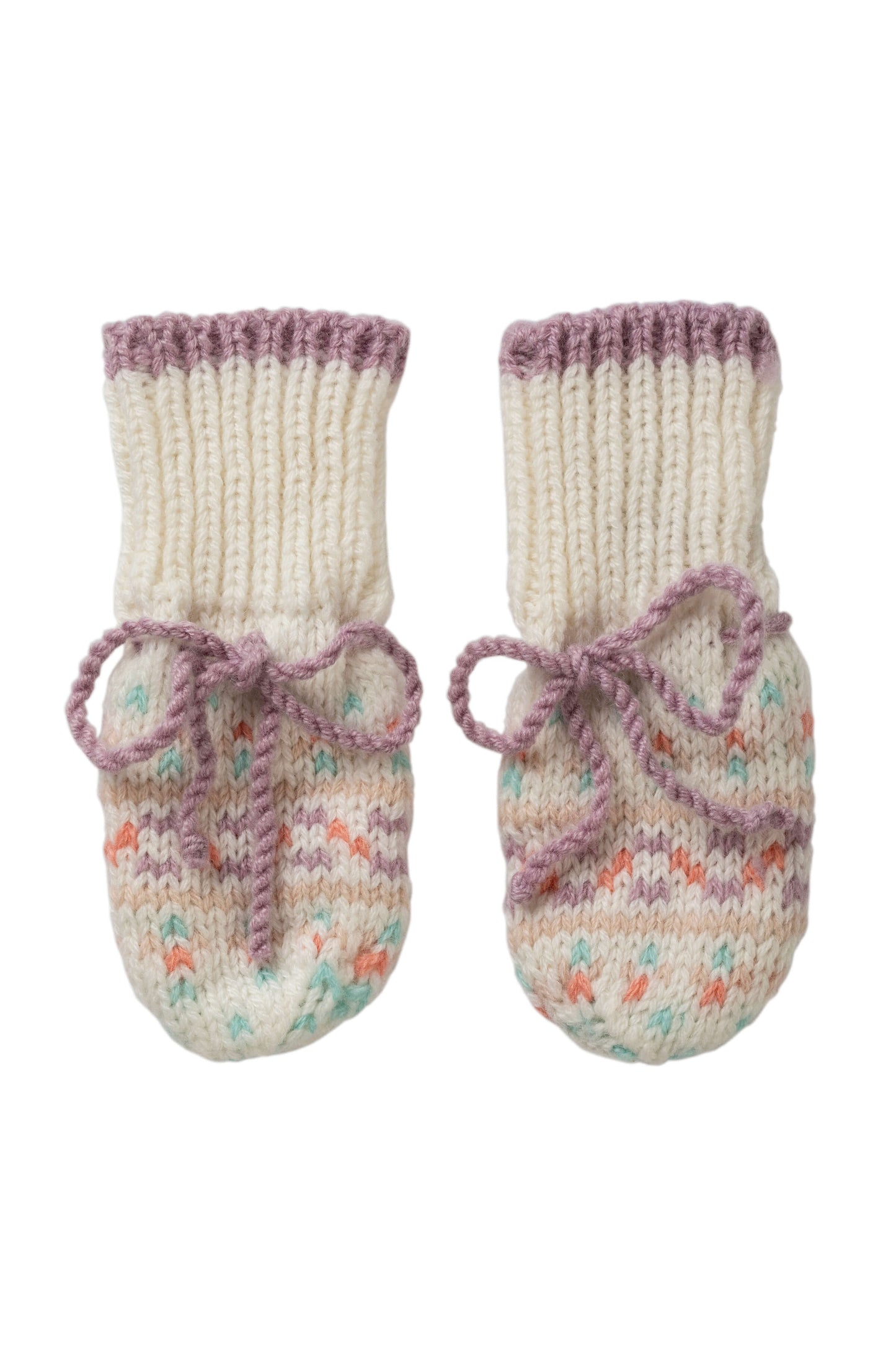 Johnstons of Elgin Fairisle Baby Accessories Gift Set BABYGIFTSET1A