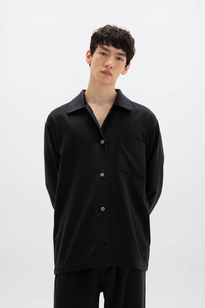 Johnstons of Elgin AW24 Men's Tailoring Navy Cashmere Pyjama Lounge Set TA000557RU65880