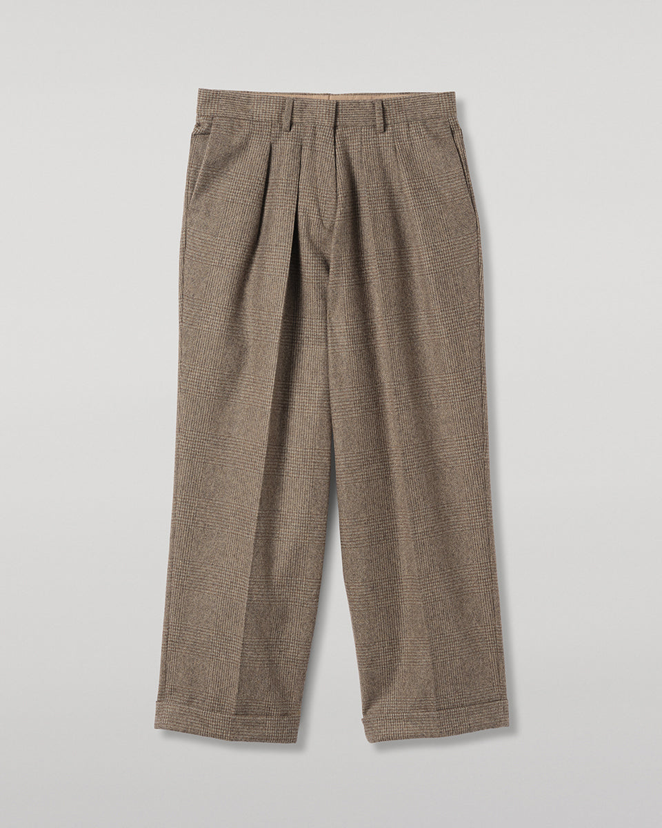 JOHNSTONS OF ELGIN WOMENS MACARA WOOL CM PLEATED TROUSERS 90% WOOL, 10% CASHMERE  TB000858RU7849