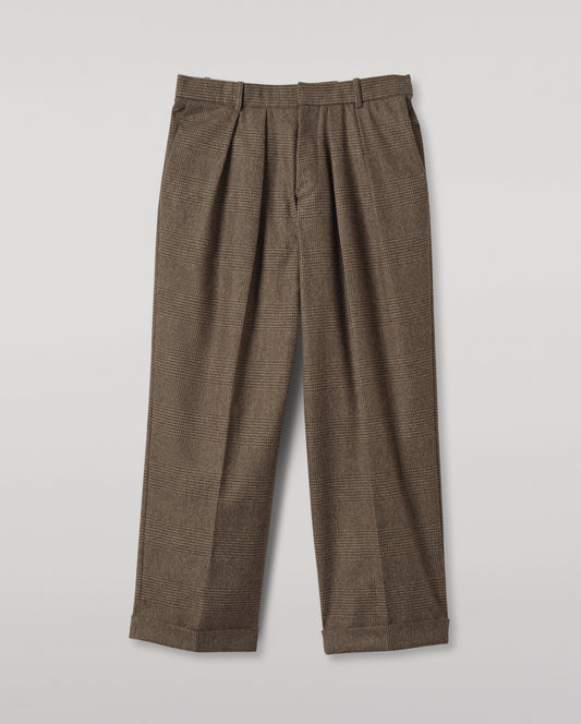 JOHNSTONS OF ELGIN MENS TRAQUAIR CASHMERE TROUSERS 90% WOOL, 10% CASHMERE TB000862RU7864