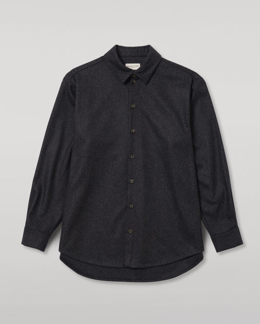 JOHNSTONS OF ELGIN MENS CORRIE WOOL CASHMERE OVERSHIRT 90% WOOL, 10% CASHMERE TB000865RU7853