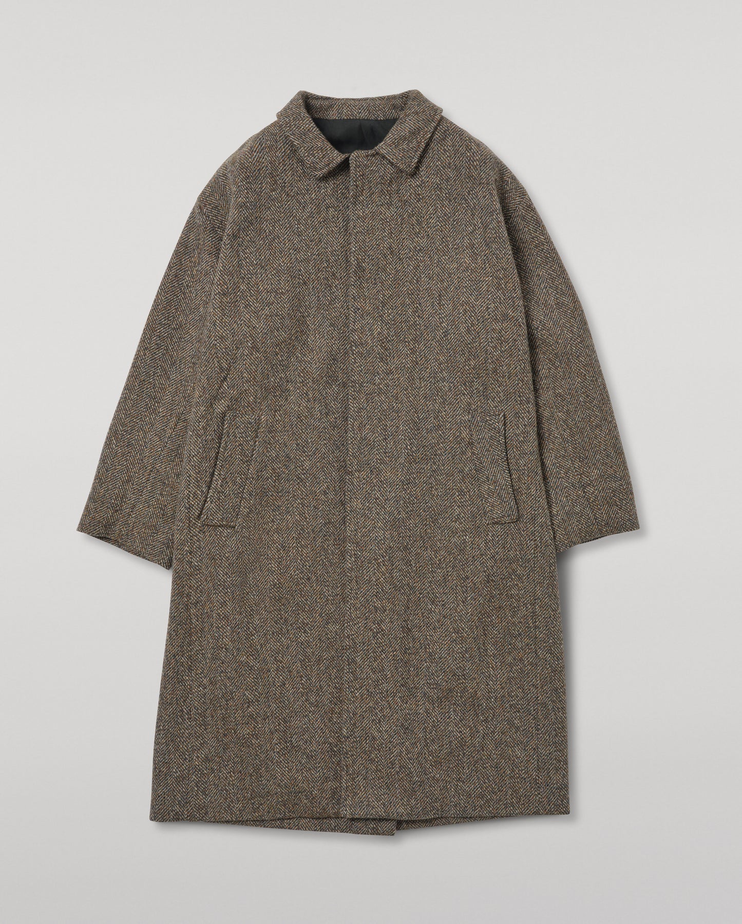 JOHNSTONS OF ELGIN WOMENS BRODIE WOOL CAR COAT 100% WOOL TD000542RU7856