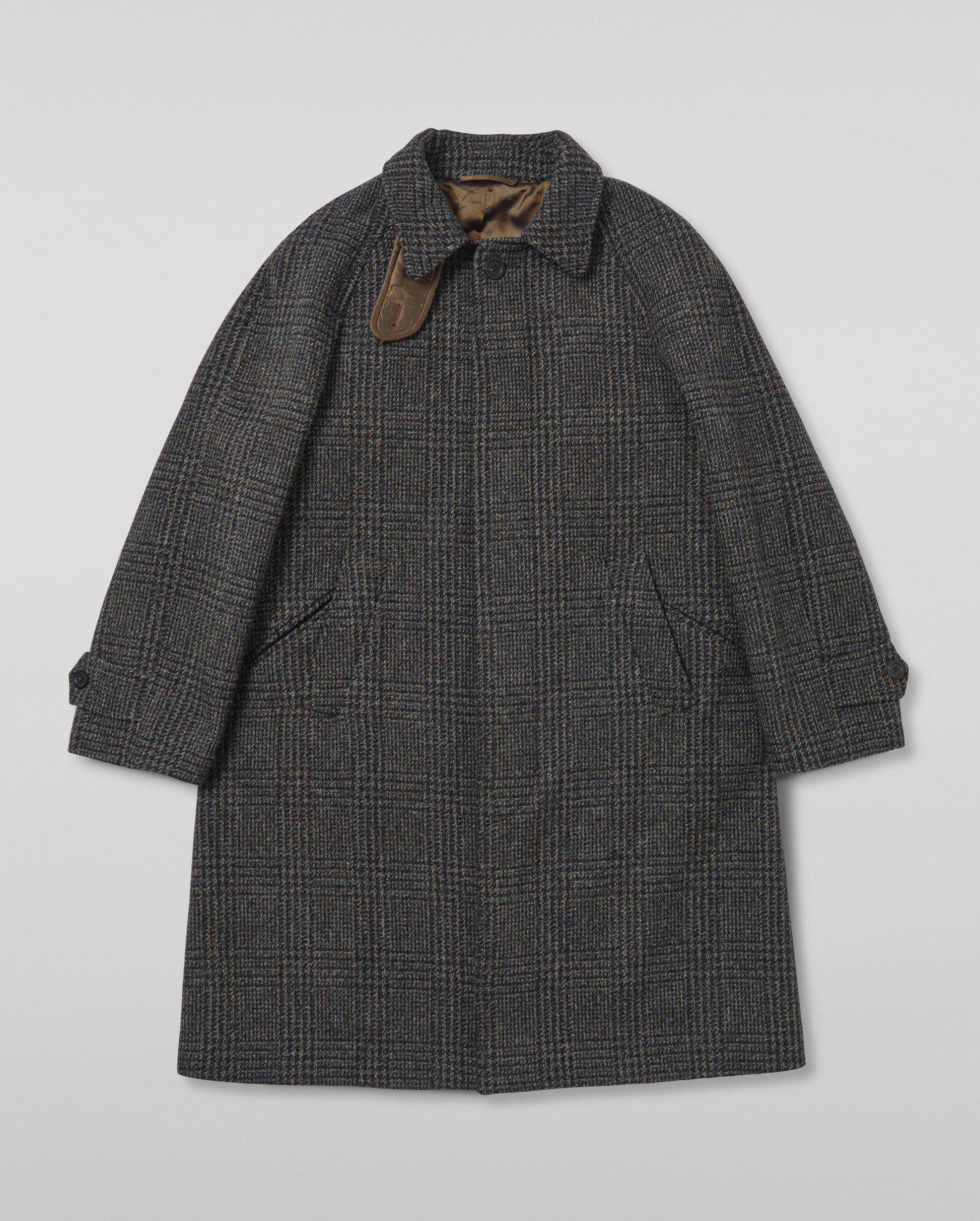 JOHNSTONS OF ELGIN MENS WOOL BALMACCAN 100% WOOL TD000545RU7854