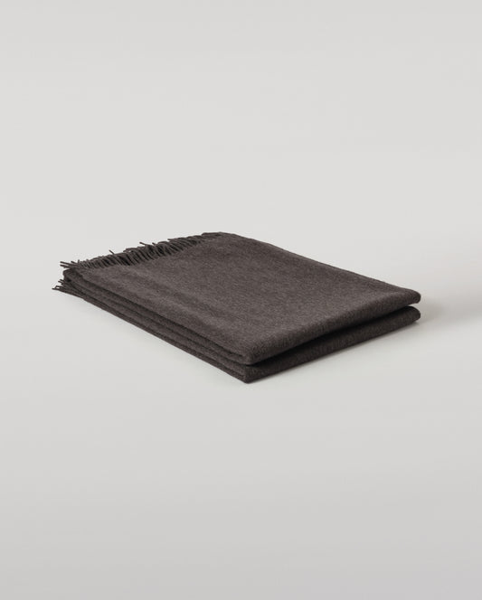 Johnstons of Elgin Interiors Collection  Charcoal Cashmere Throw WA000055HA0700ONE