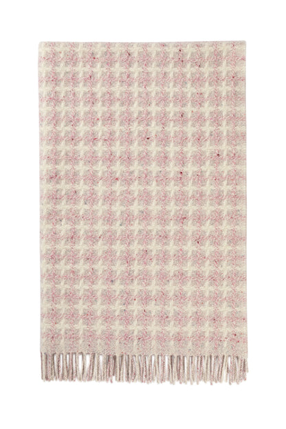 Johnstons of Elgin 2024 Baby Blanket Collection Pink Donegal Cashmere Baby Blanket WA001955RU7541ONE