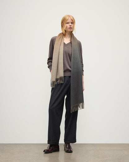 JOHNSTONS OF ELGIN CASHMERE UMBRA STOLE 100% CASHMERE WA002635RU7769ONE
