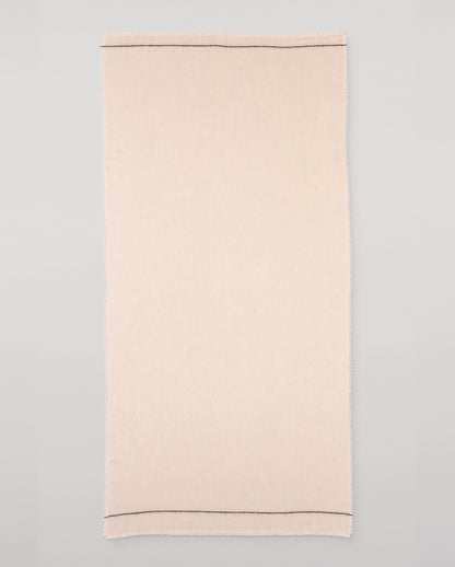 JOHNSTONS OF ELGIN CASHMERE USAN SEMI PLAIN SCARF PINK 100% CASHMERE WA002550RU7758ONE