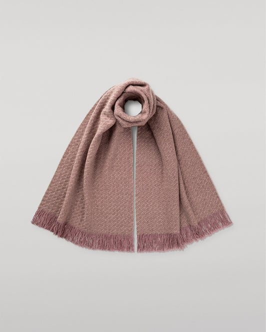 JOHNSTONS OF ELGIN CASHMERE YARROW SCARF NATURAL 100% CASHMERE WA002618RU7801ONE