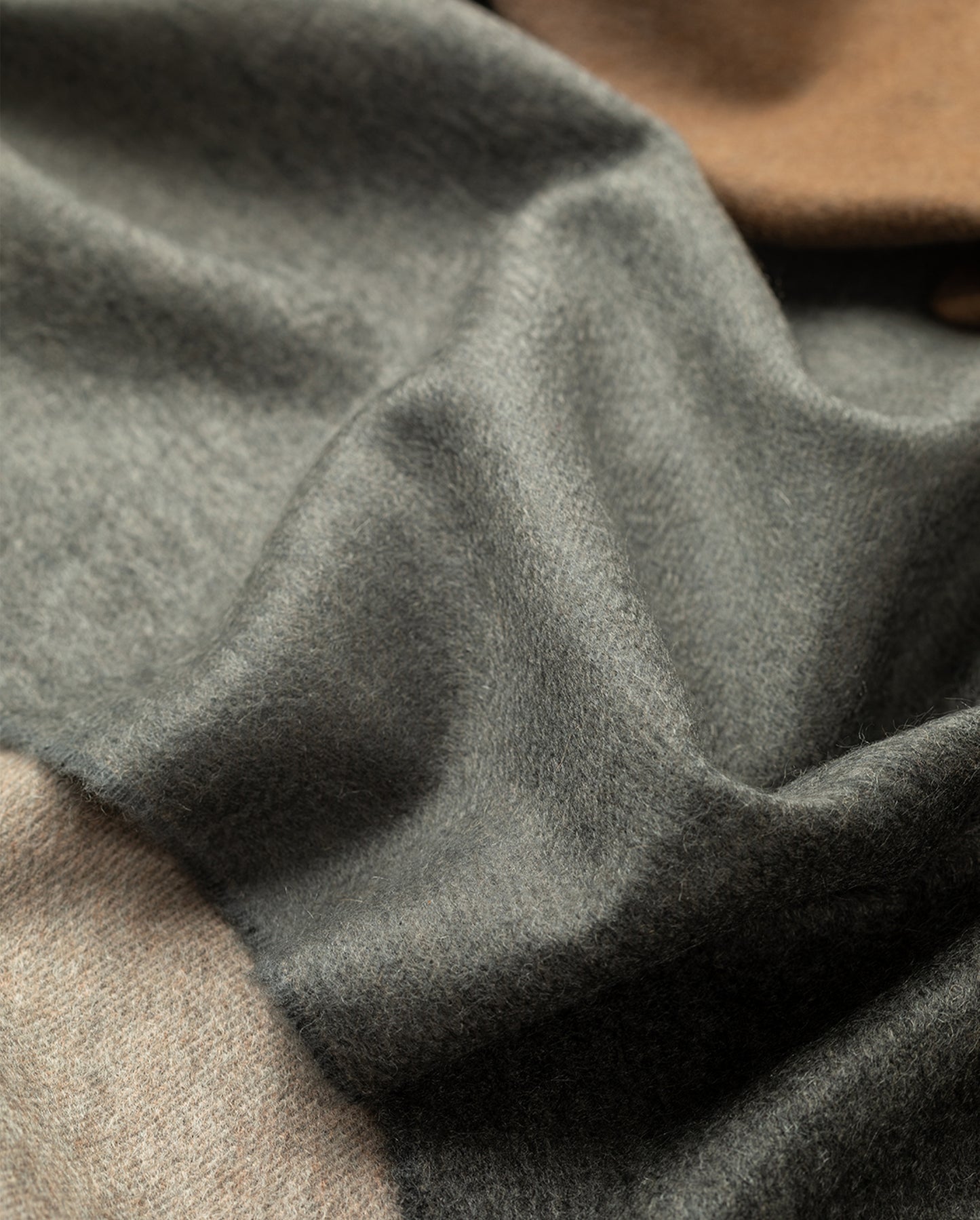 JOHNSTONS OF ELGIN CASHMERE UMBRA SCARF BROWN 100% CASHMERE WA002634RU7755ONE