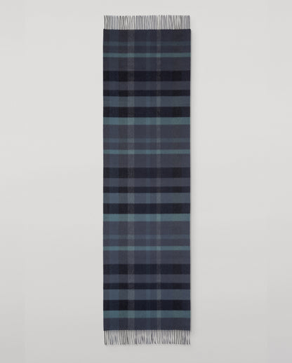JOHNSTONS OF ELGIN CASHMERE MULTI CHECK SCARF 100% CASHMERE WA002635RU7753ONE
