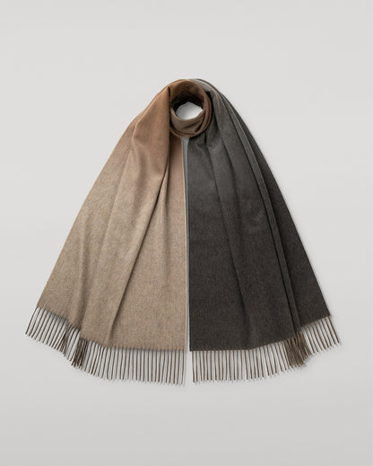 JOHNSTONS OF ELGIN CASHMERE UMBRA STOLE 100% CASHMERE WA002635RU7769ONE