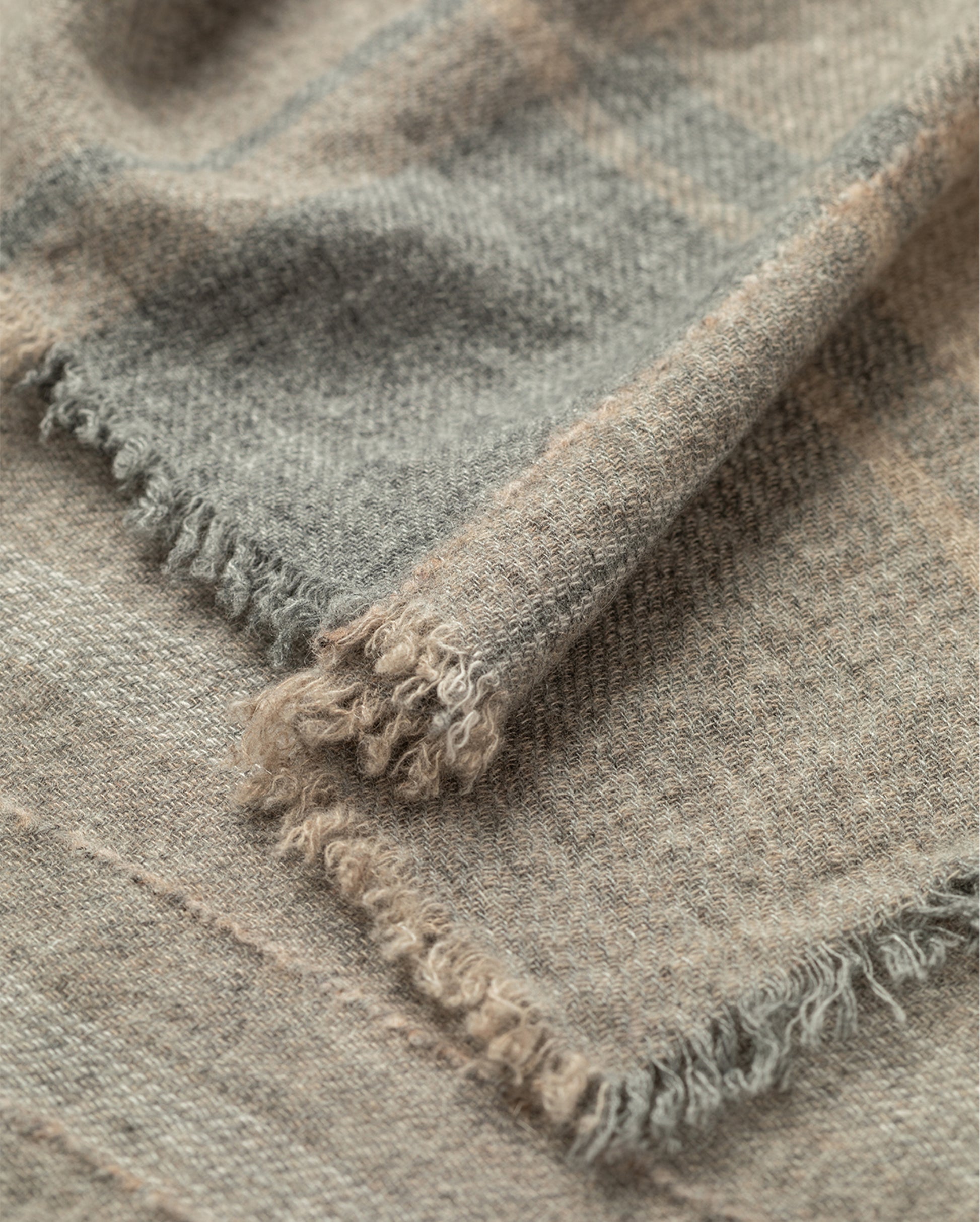 JOHNSTONS OF ELGIN CASHMERE GULLANE STOLE NATURAL 100% CASHMERE WA002642RU7772ONE