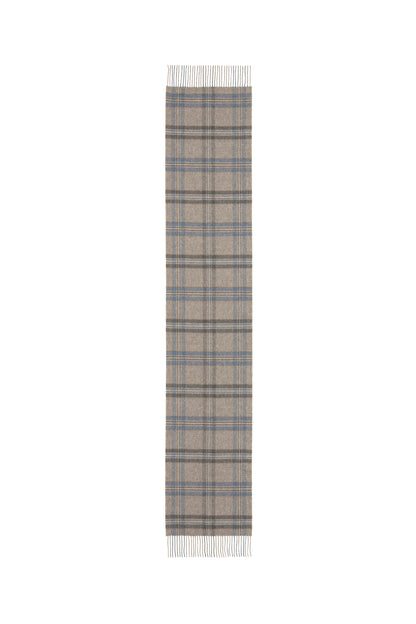 Wide Cashmere Tweed Scarf