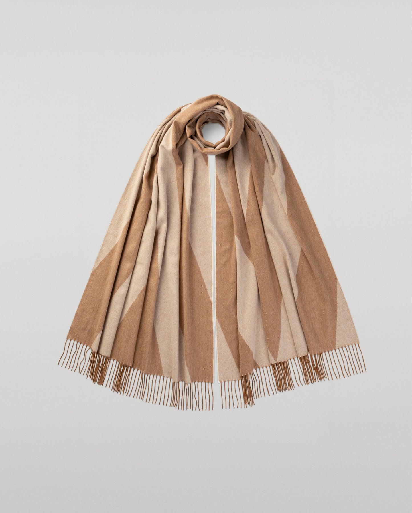 Johnstons of Elgin Vicuna  Chevron Cashmere & Vicuña Stole WV000016RU5636N/A